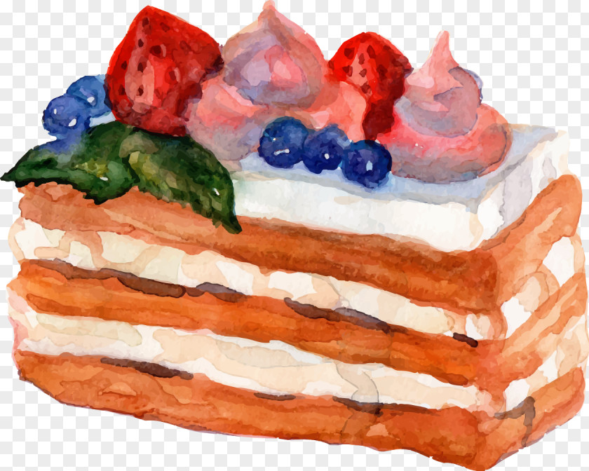 Sandwich Cake Shortcake Ice Cream Strawberry PNG