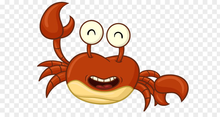 A Crab Cartoon Drawing Clip Art PNG