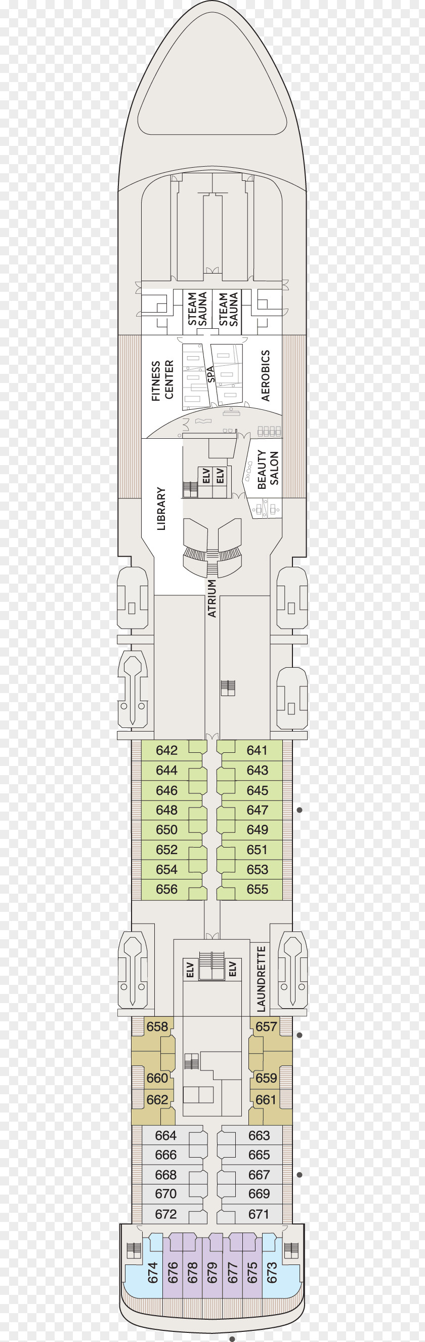 Deck Shovelboard Floor Plan Facade Architecture PNG