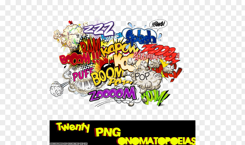 FOOD BOARD Onomatopoeia Comics Comic Book Art PNG