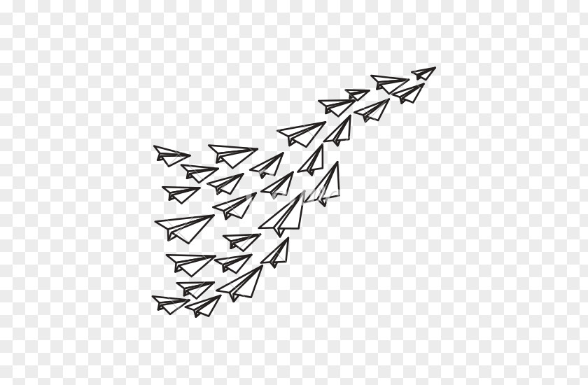 Origami Paper Plane Airplane Drawing PNG