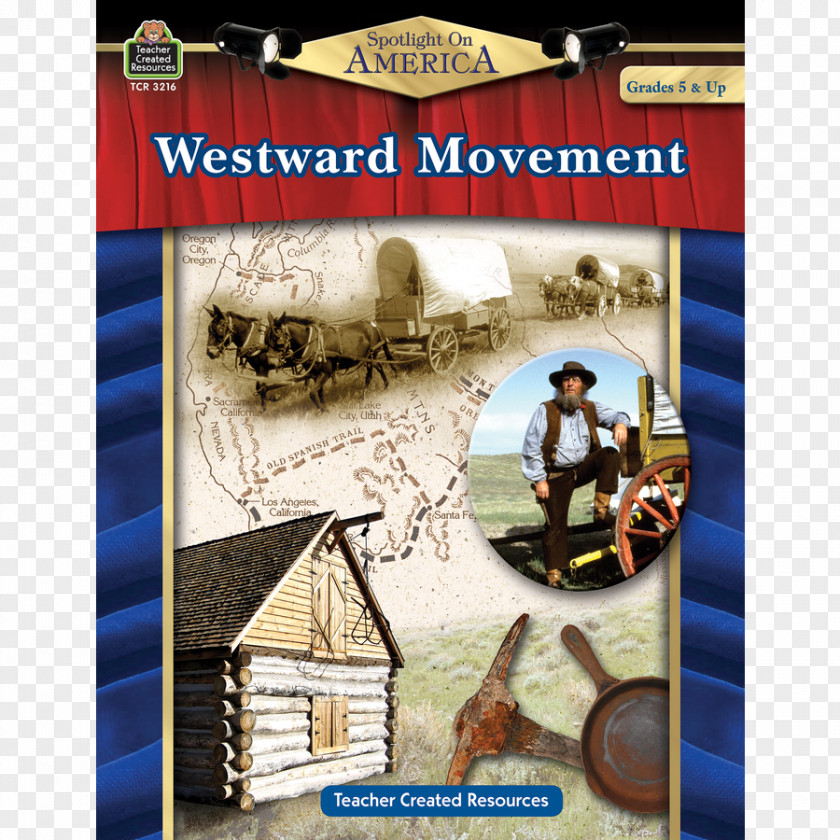 Westward Expansion United States American Revolution Book History Manifest Destiny PNG