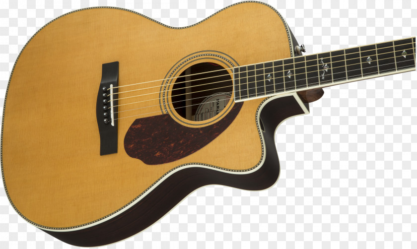 Acoustic Guitar Fender Paramount PM3 Deluxe Triple-0 Electric Series PM-2 Standard Musical Instruments Corporation Cutaway PNG