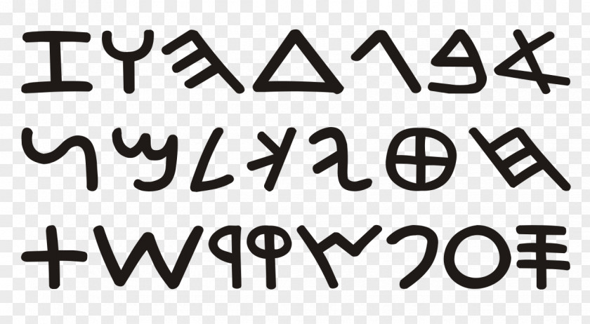 ALPHABETS Phoenician Alphabet Pyrgi Tablets PNG