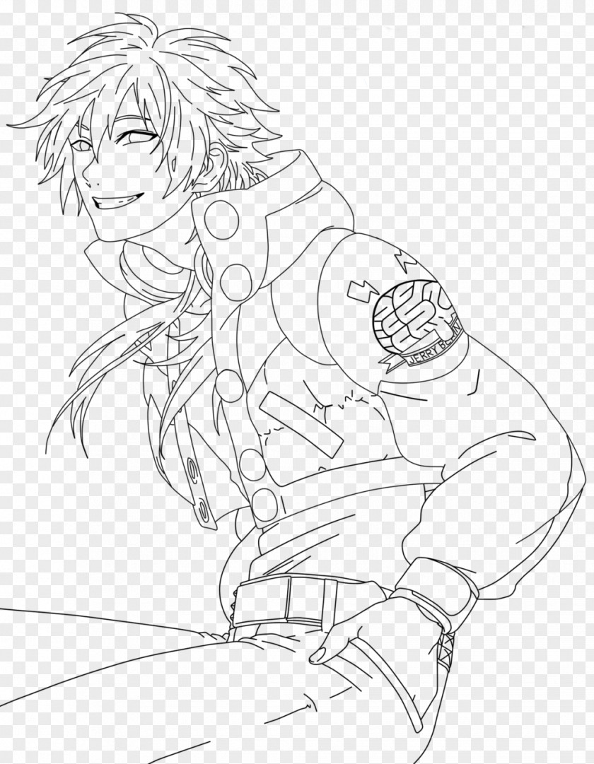 Child Dramatical Murder Olaf Line Art Drawing Coloring Book PNG
