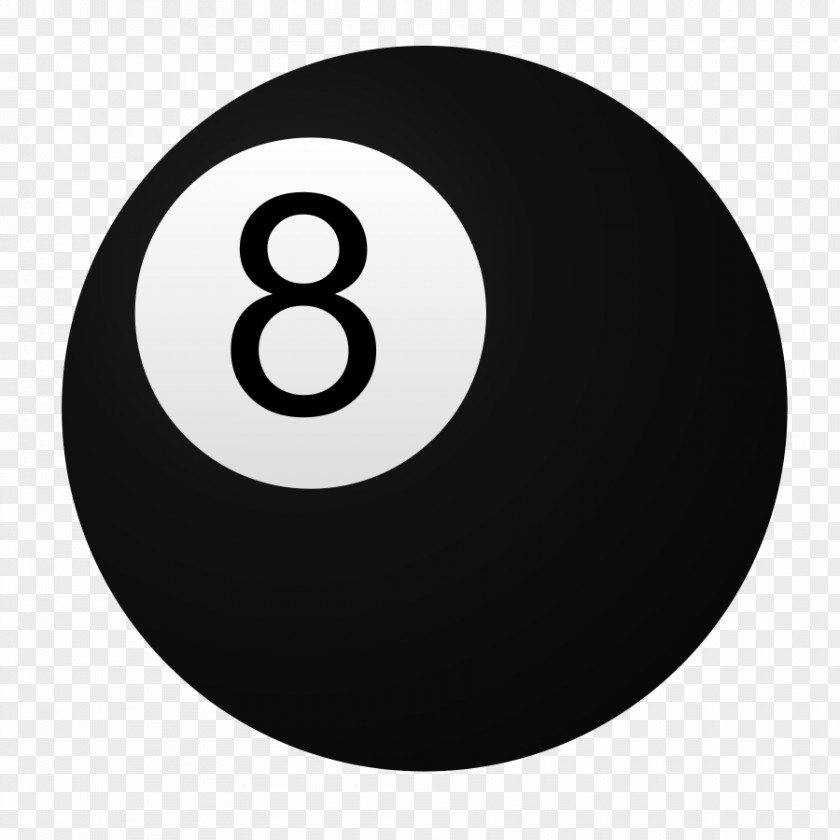 Graphic Bowling Balls Magic 8-Ball 8 Ball Pool Eight-ball Billiard Clip Art PNG