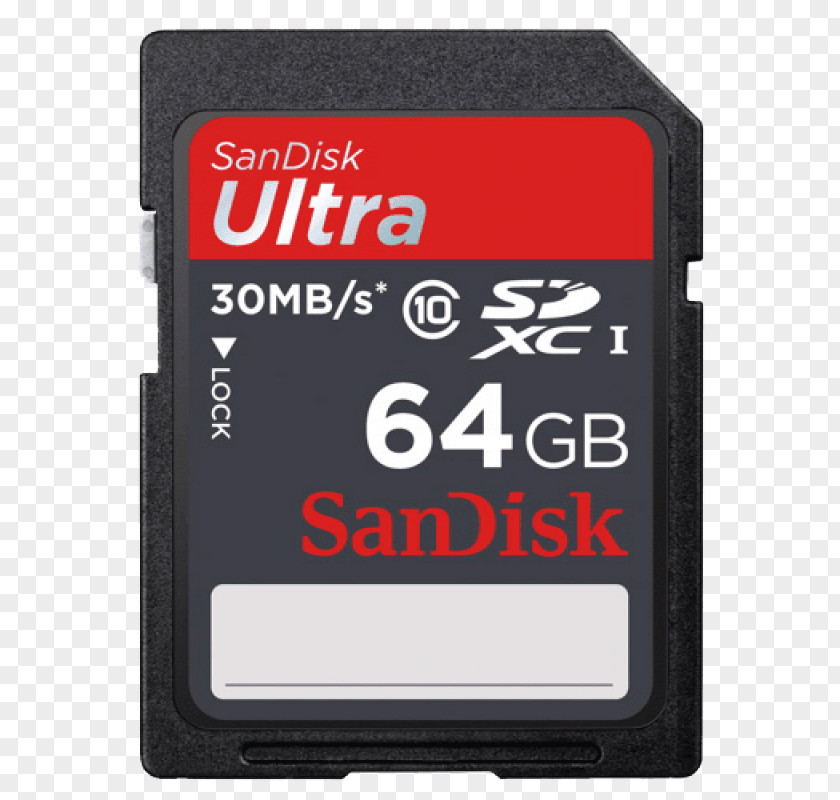 Memory Cell SDHC Secure Digital Flash Cards SanDisk Ultra Card SDXC PNG