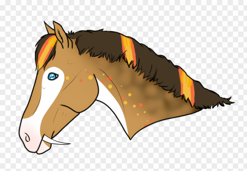 Mustang Mane Pony Halter Dog PNG