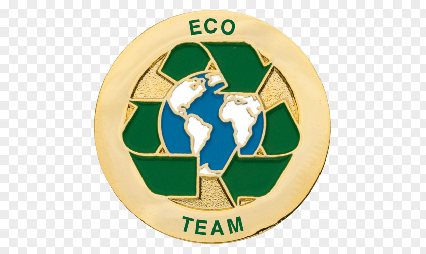 School Eco-Schools Logo Badge Lapel Pin PNG