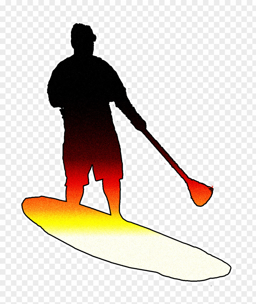 Water Boating Surfboard Line Clip Art PNG