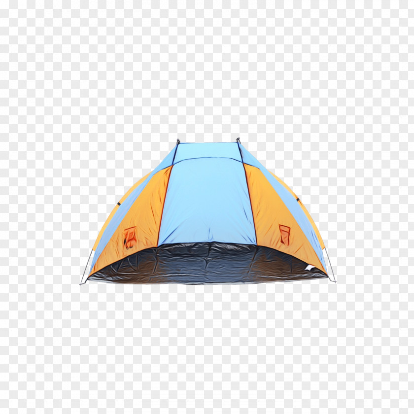 Yellow Orange Tent Cartoon PNG