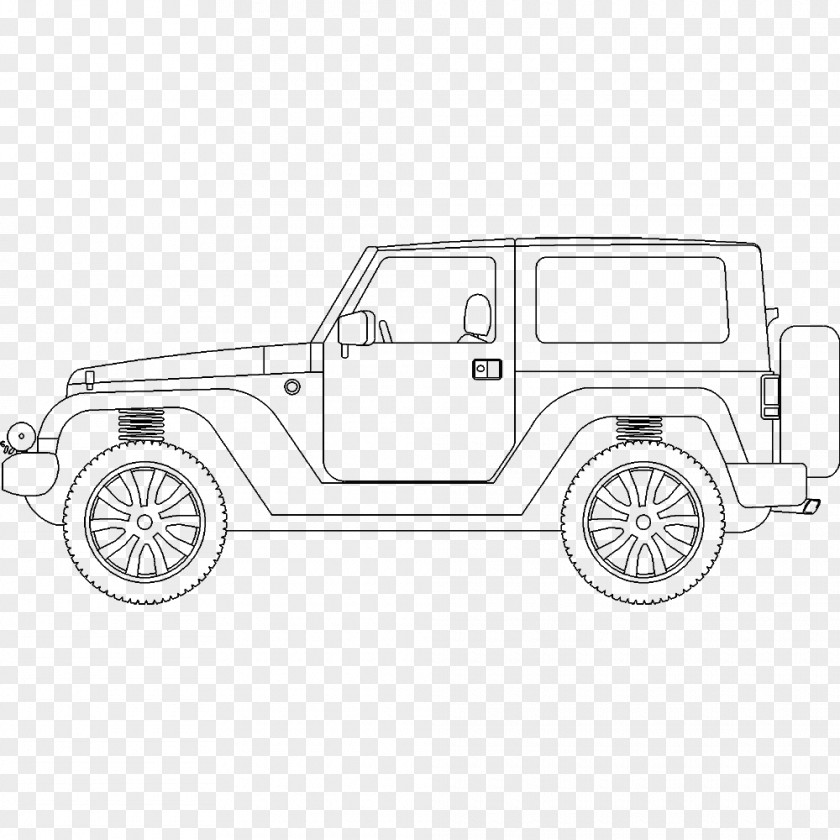 Jeep Car Motor Vehicle Off-road Automotive Design PNG