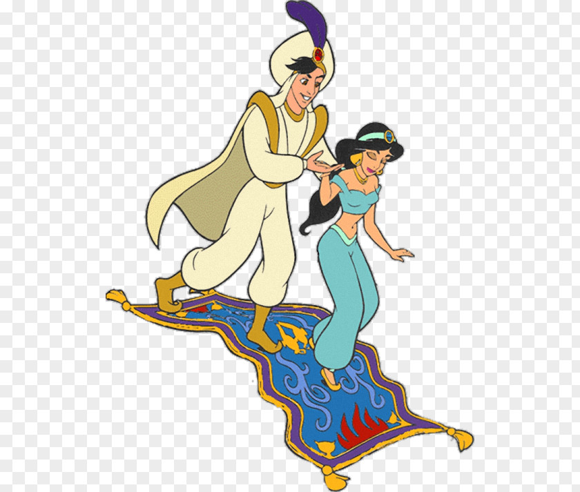 Princess Jasmine Aladdin Iago Genie Disney PNG