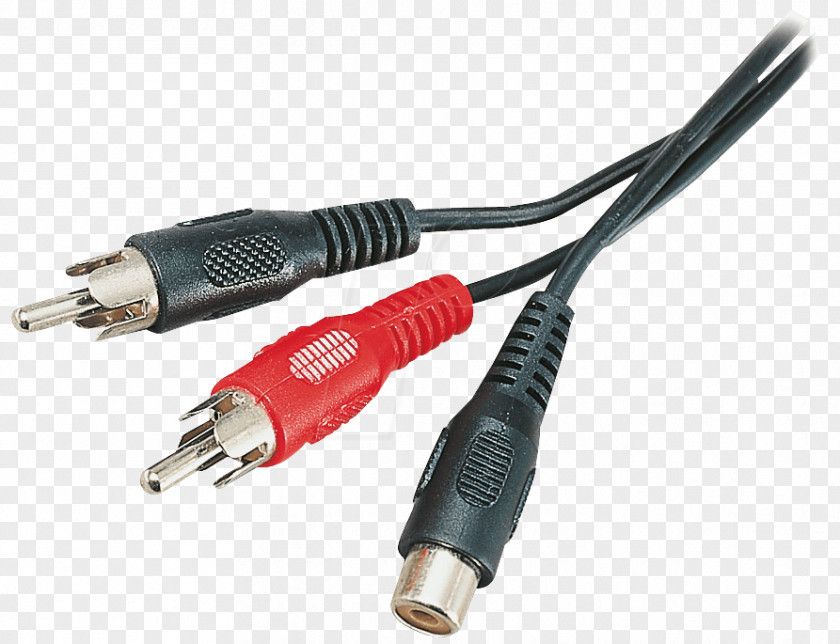 RCA Connector Coaxial Cable Speaker Wire Electrical PNG