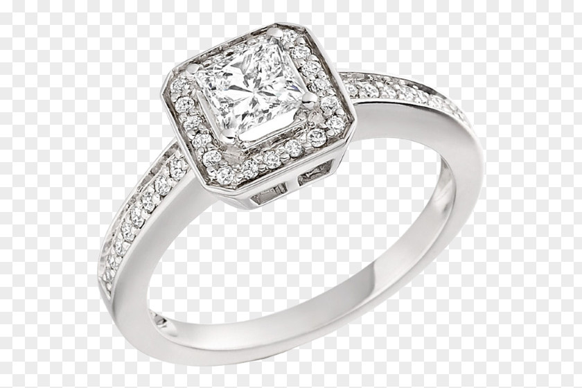 Diamond Wedding Ring Engagement Platinum PNG