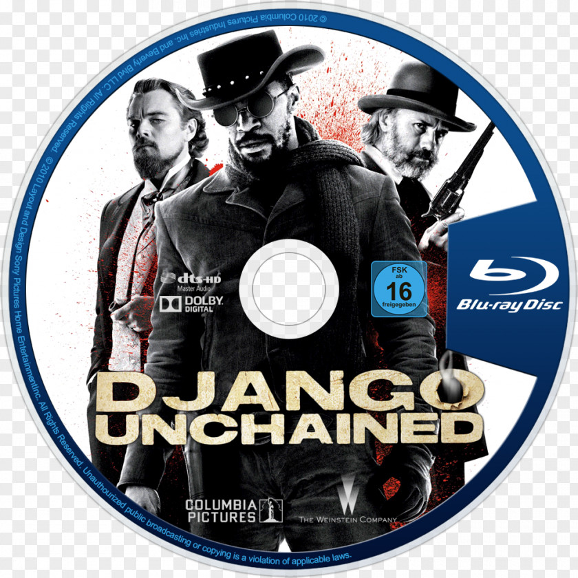 Django Unchained Blu-ray Disc Broomhilda Von Shaft Dr. King Schultz Film Spaghetti Western PNG
