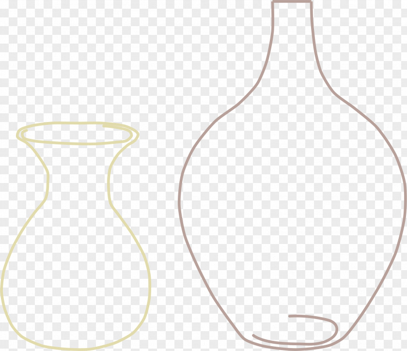 Glass Bottles Vase Neck Table-glass PNG