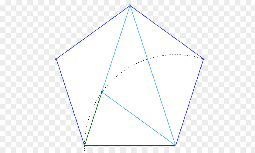 Golden Pentagon Triangle Point Diagram Microsoft Azure PNG