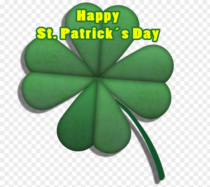 Happy St. Patrick's Day Shamrock Saint E-card Itsourtree.com Clover PNG