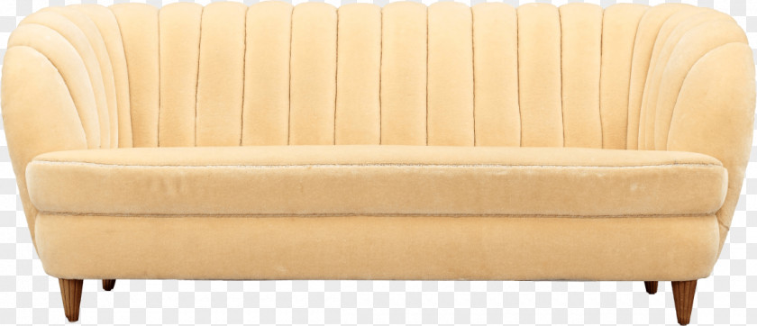 Vintage Sofa Loveseat Club Chair Couch PNG