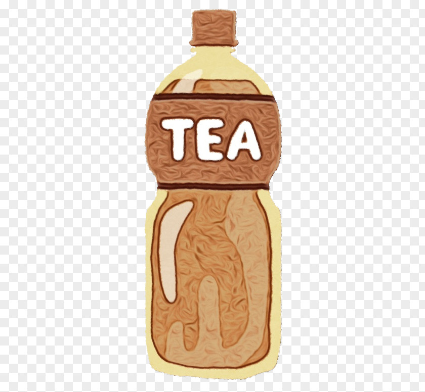 Water Bottle Chocolate Milk Tea Background PNG