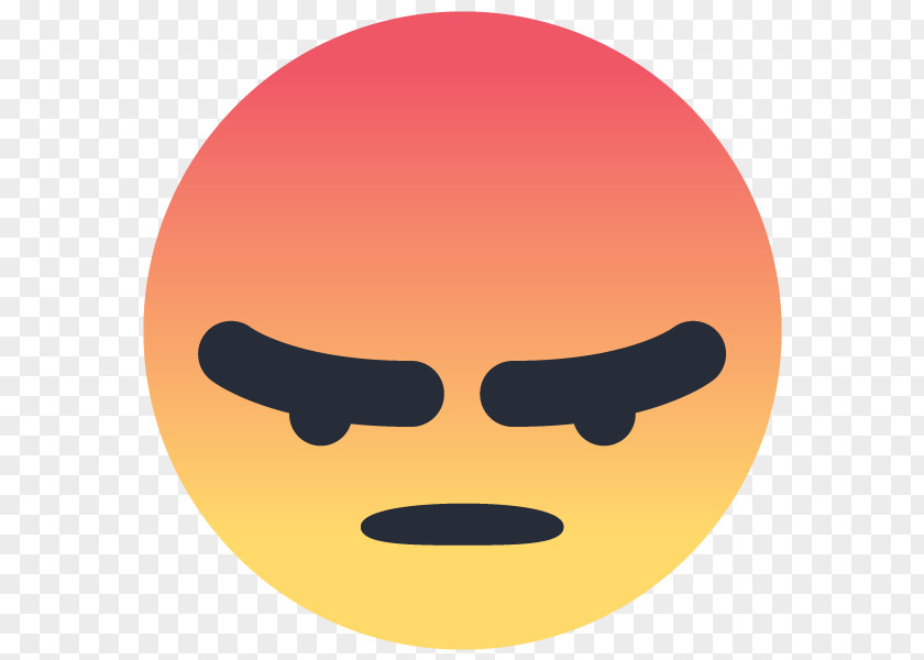 Angry Facebook Emoticon Smiley PNG