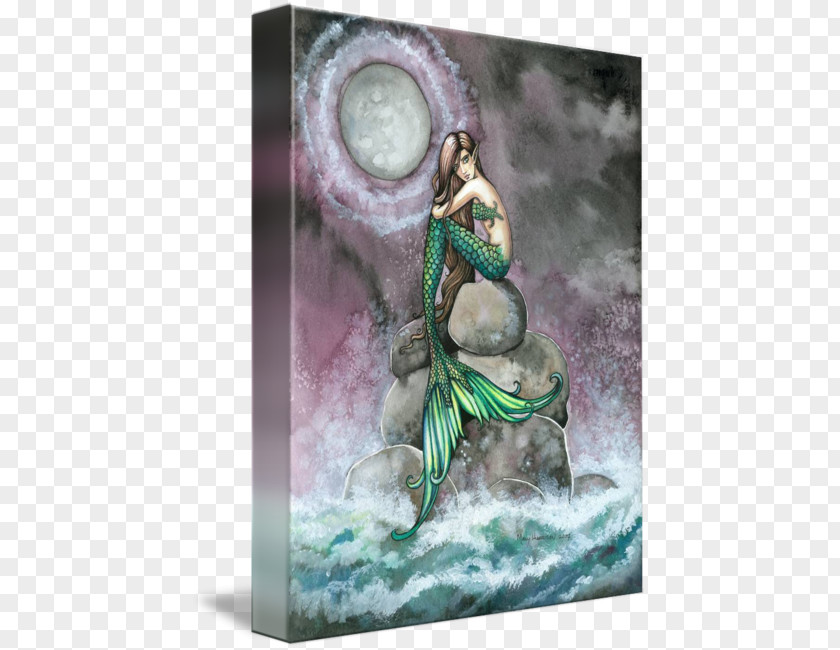 Fantasy Mermaid A Art Moon: Big Sketchbook (120 Sheets) For Sketching, Doodling, And Writing! Fairy PNG