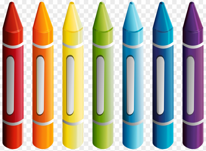 Oil Pastels Transparent Clipart Image Pastel Clip Art PNG