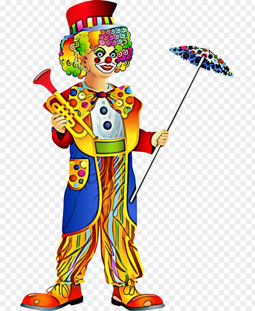 Costume Hat Accessory Clown Jester Piñata PNG