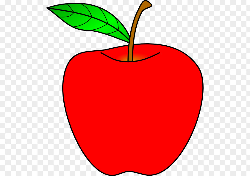 Leave Apple Red Clip Art PNG