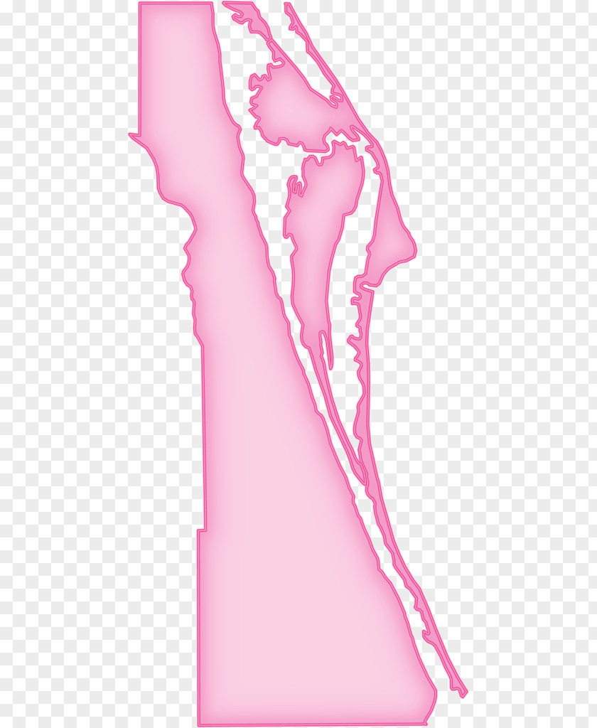 Map Brevard County Clip Art PNG