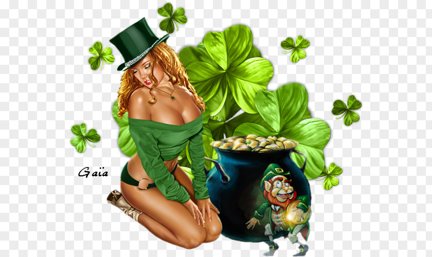 Plant Saint Patrick's Day Legendary Creature PNG