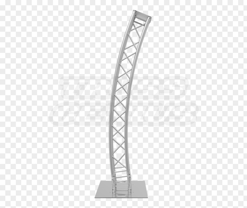 Truss Connector Plate Light Curve Structure PNG