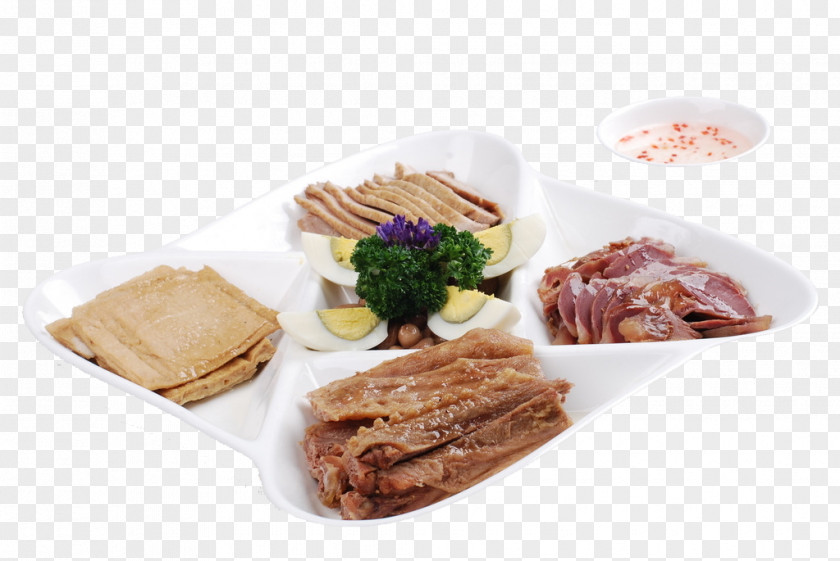 Brine Big Fight Red Cooking Lou Mei Pigs Ear Full Breakfast Master Stock PNG