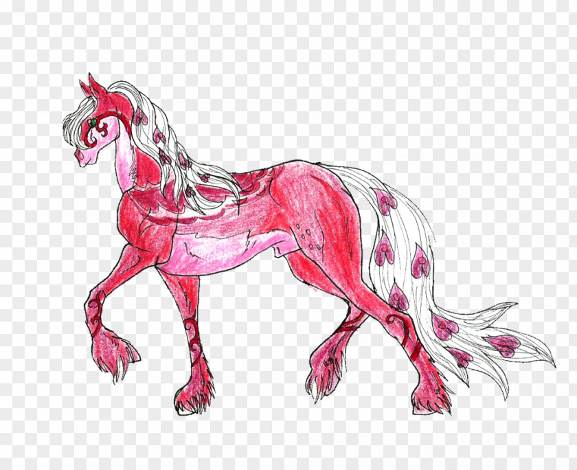 Cupid Arrow Pony Mustang Mane Drawing PNG