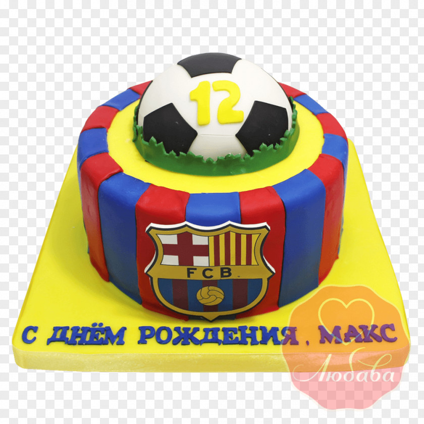 Fc Barcelona Torte FC Birthday Cake Decorating Football PNG