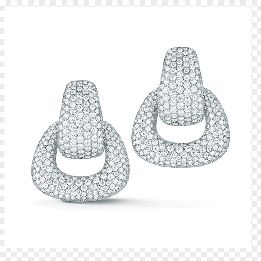 Silver Earring Body Jewellery PNG