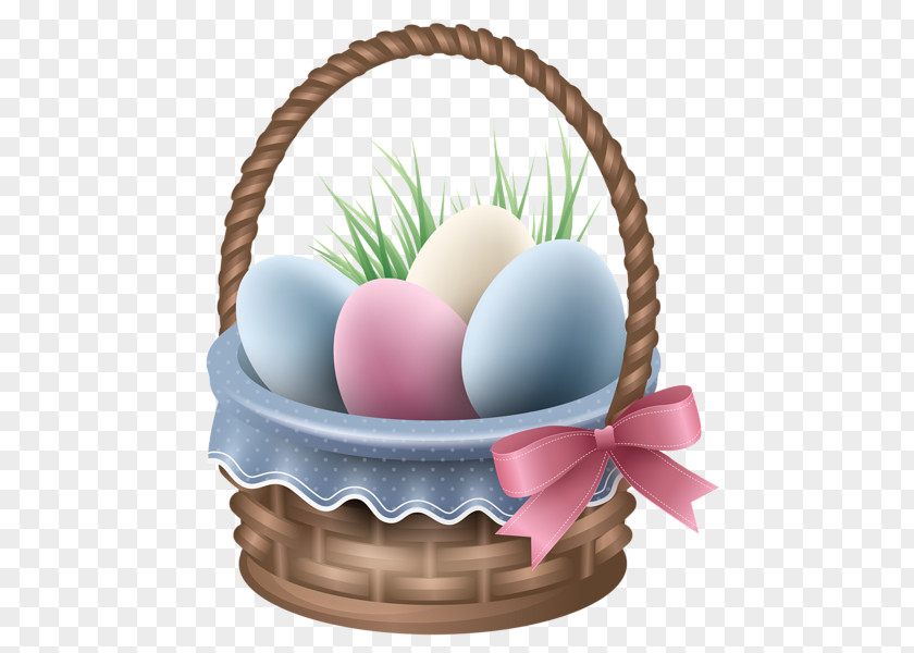 Basket Easter Bunny Clip Art PNG