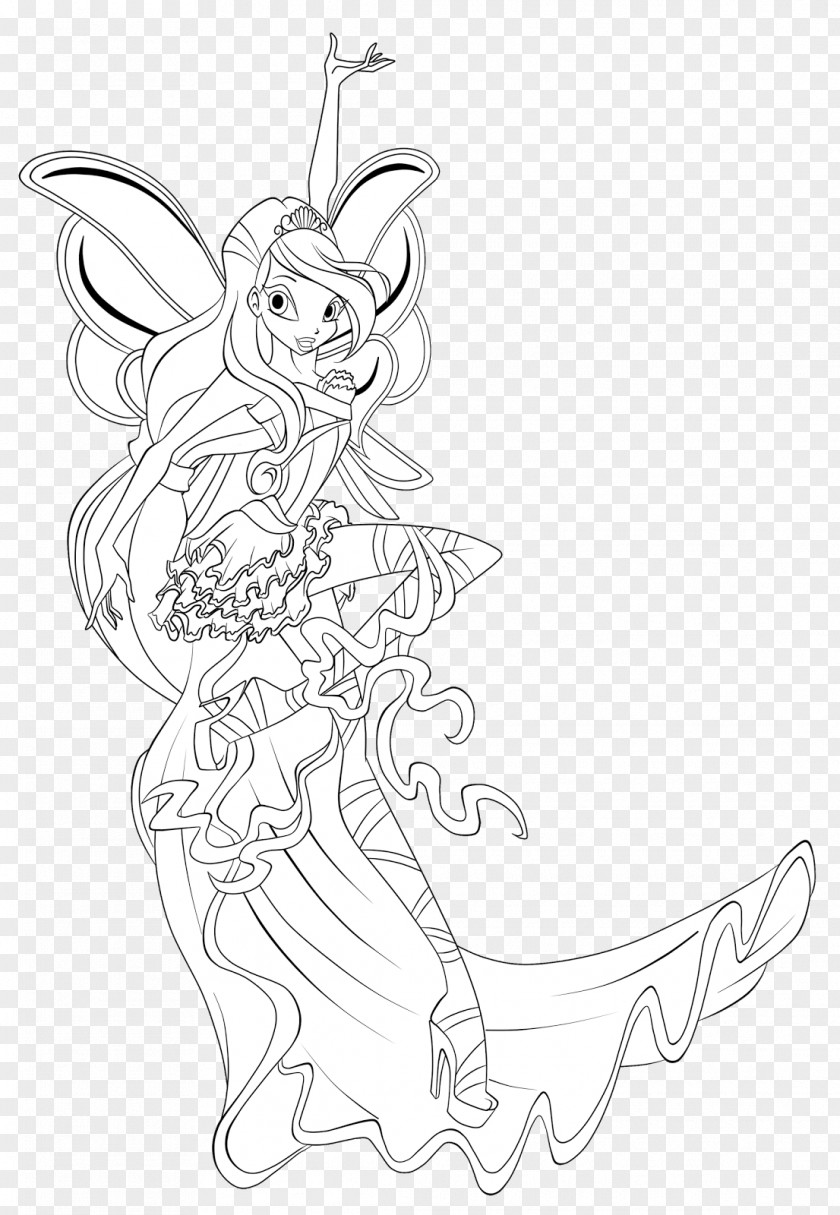 Bloom Winx Coloring Book The Flying School Fairy Child PNG