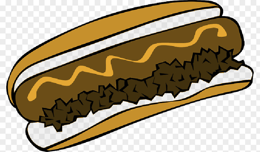 Cartoon Fast Food Hot Dog Hamburger Barbecue Clip Art PNG
