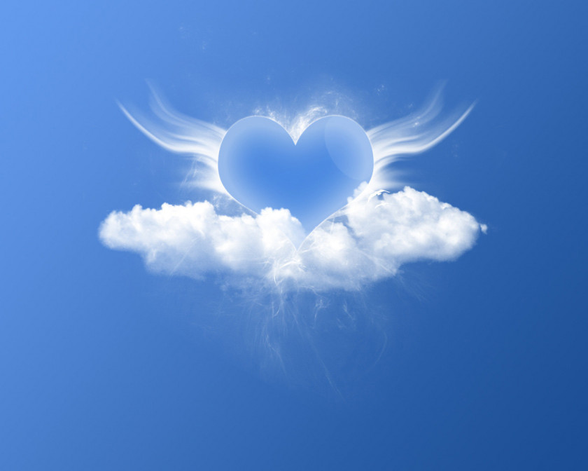 Dream Heart Blue Desktop Wallpaper Sky IPhone PNG