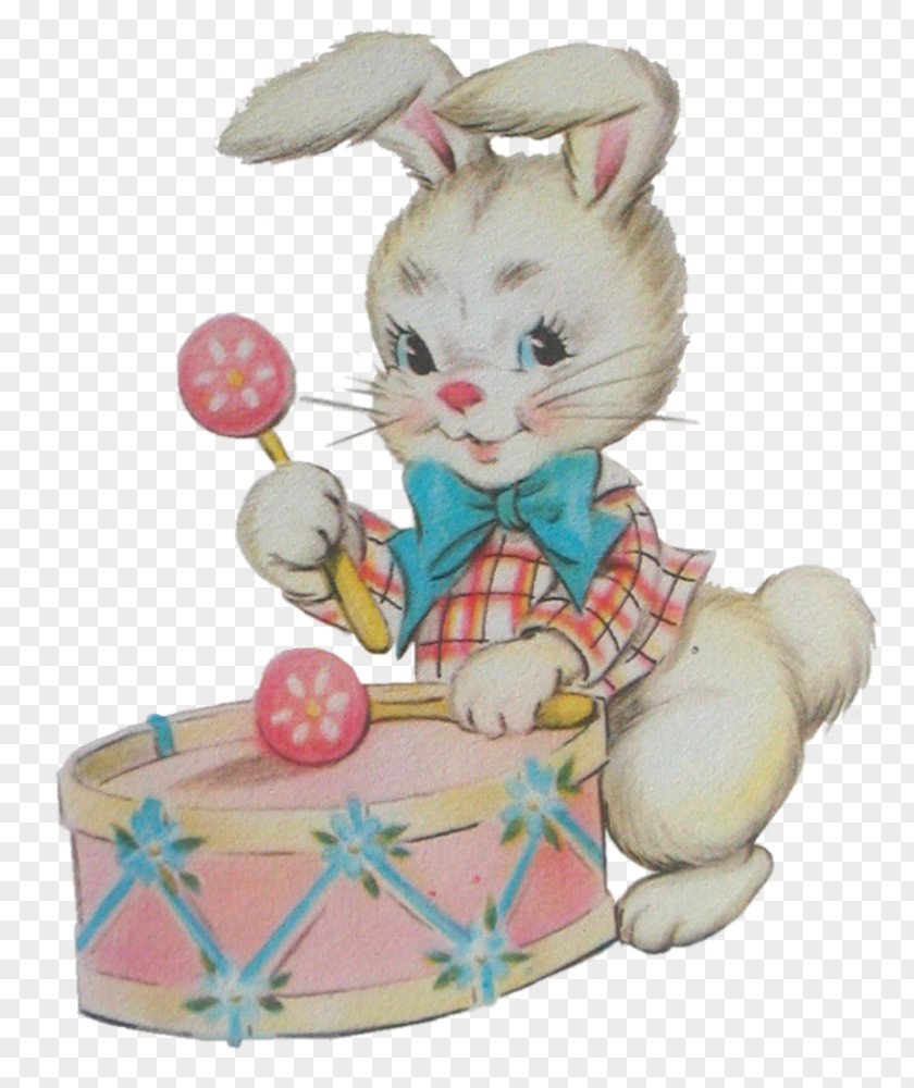 Easter Bunny Figurine PNG