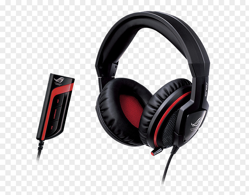 Headphones ASUS Republic Of Gamers Audio Microphone PNG