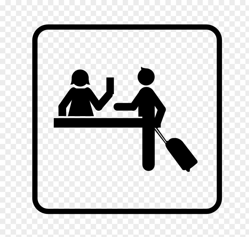 Hotel Lobby Receptionist Clip Art PNG