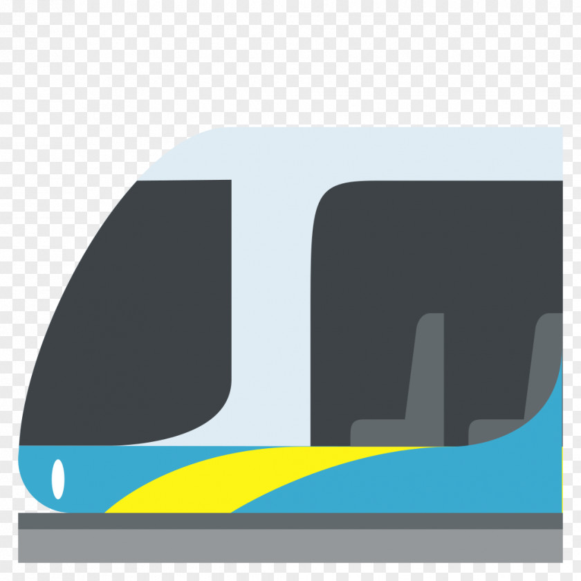 Light Rail Train Transport Emoji PNG