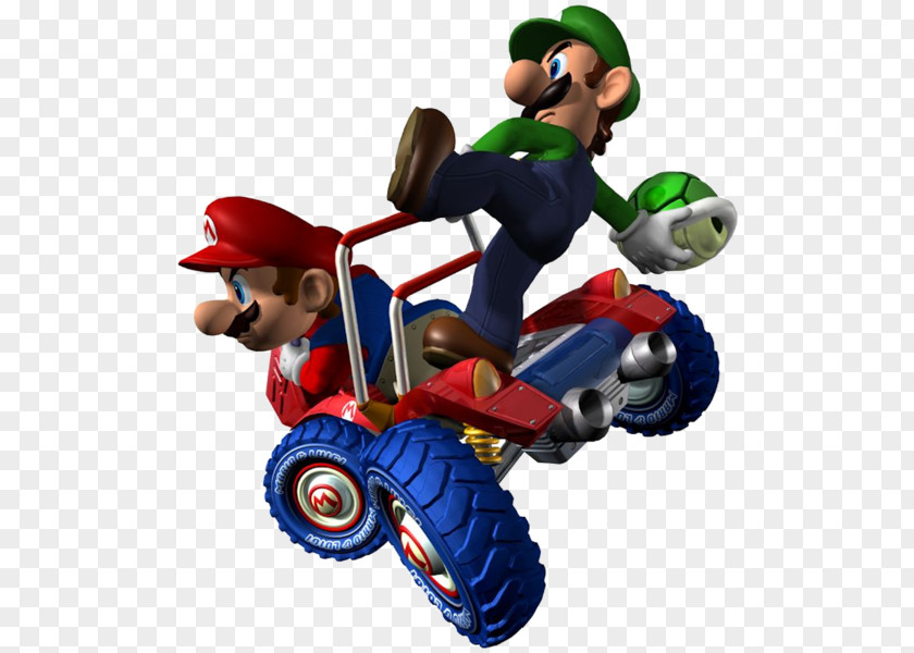 Mario Bros Kart: Double Dash & Luigi: Superstar Saga Bros. PNG