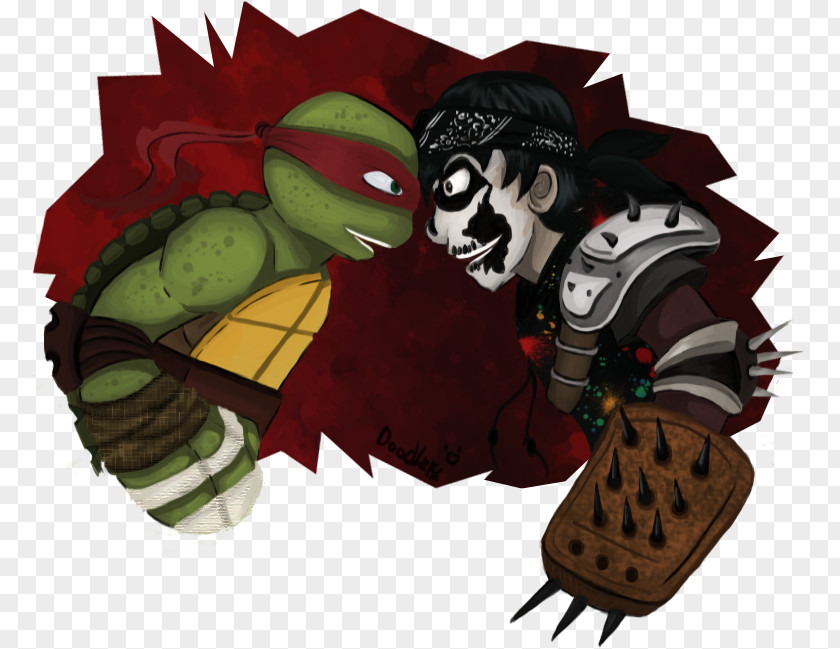 Casey Jones Cartoon Teenage Mutant Ninja Turtles Team B.A.D. Legendary Creature PNG