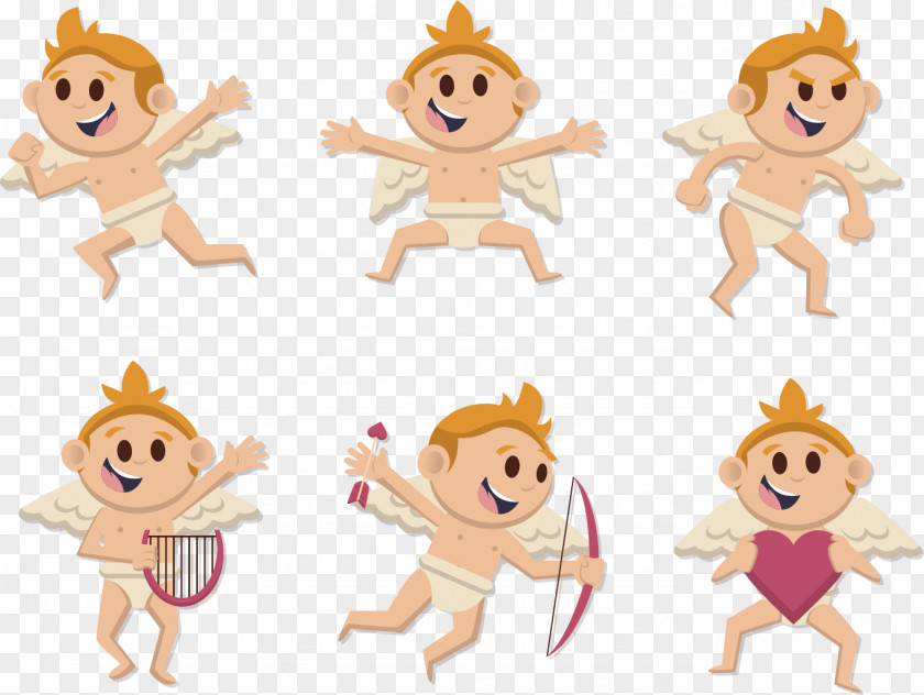 Cupid Angel Messenger Of Love Clip Art PNG