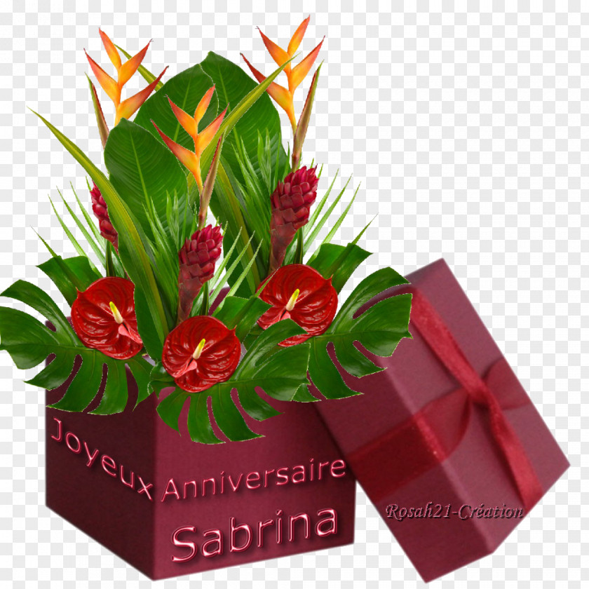 Dentelle Floral Design Cut Flowers Gift Croissant Flower Bouquet PNG