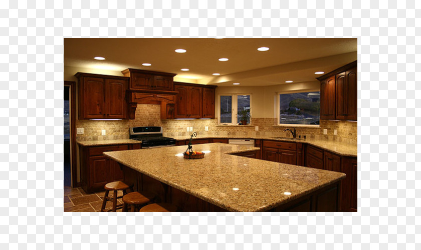 Kitchen Countertop Cabinet Engineered Stone Granite PNG
